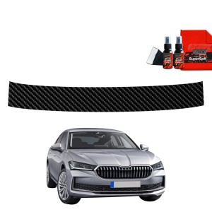 Folia karbonowa Grizz Protector na próg bagażnika do Skoda Superb 4 Liftback (2024-2026)