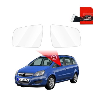 Folia przeciwdeszczowa Grizz Protector na lusterka do Opel Zafira B (2008-2011)