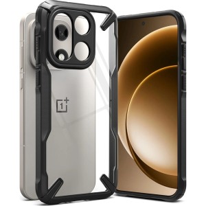 Etui Ringke Fusion X do OnePlus 15, czarno-przezroczyste