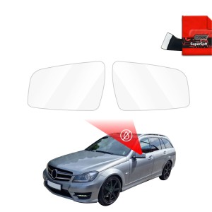 Folia przeciwdeszczowa Grizz Protector na lusterka do Mercedes Benz C Klasa S204 Kombi Facelifting (2011-2014)