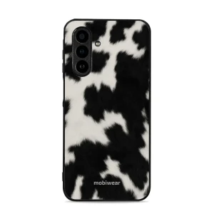 Etui ochronne do Galaxy A17 5G, Mobiwear Glossy Case, krowie futerko