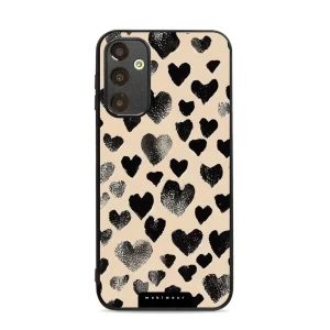 Etui ochronne do Galaxy A25 5G, Mobiwear Glossy Case, beżowa miłość