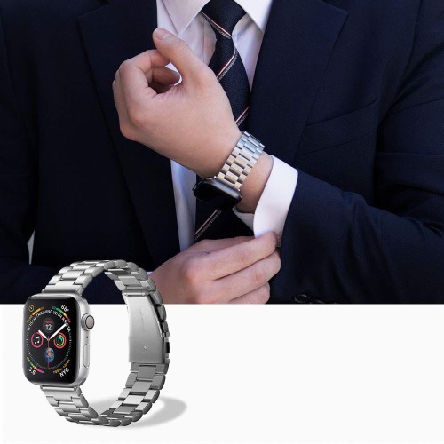 SPIGEN - Band M Fit - Apple Watch 4,3,2,1 44,42 - Silver 30.jpg