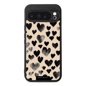 Etui ochronne do Google Pixel 9 Pro XL, Mobiwear Glossy Case, beżowa miłość
