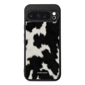 Etui ochronne do Google Pixel 9 Pro XL, Mobiwear Glossy Case, krowie futerko