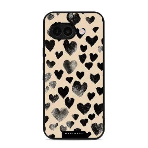 Etui ochronne do Google Pixel 9a, Mobiwear Glossy Case, beżowa miłość