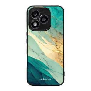 Etui ochronne do Honor 400 Lite 5G, Mobiwear Glossy Case, turkusowy marmur
