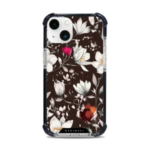 Etui ochronne do iPhone 13 do MagSafe, Mobiwear Elite Bumper, nocny bukiet