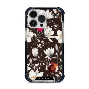 Etui ochronne do iPhone 13 Pro do MagSafe, Mobiwear Elite Bumper, nocny bukiet