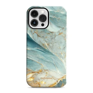Etui ochronne do iPhone 13 Pro Max, Mobiwear Elite Pro, żyła lazuru