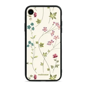 Etui ochronne do iPhone Xr, Mobiwear Glossy Case, sielski kwiat