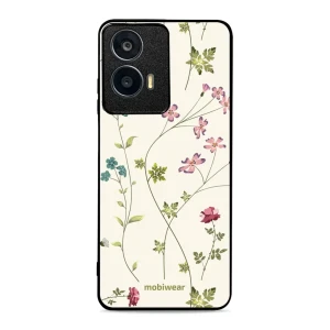 Etui ochronne do Motorola Moto E14, Mobiwear Glossy Case, sielski kwiat