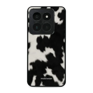 Etui ochronne do Xiaomi 14 Pro, Mobiwear Glossy Case, krowie futerko