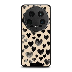 Etui ochronne do Xiaomi 14 Ultra, Mobiwear Glossy Case, beżowa miłość