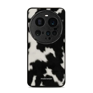 Etui ochronne do Xiaomi 15 Ultra, Mobiwear Glossy Case, krowie futerko