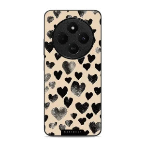 Etui ochronne do Xiaomi Redmi 14C 4G, Mobiwear Glossy Case, beżowa miłość