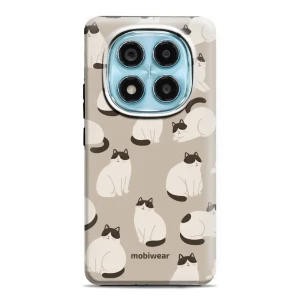 Etui ochronne do Xiaomi Redmi Note 14 Pro 5G, Mobiwear Elite Pro, kawa miau