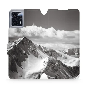 Etui z klapką do Motorola Moto G13, Mobiwear Book, górski szczyt