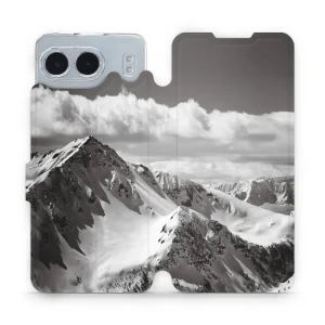 Etui z klapką do OnePlus Nord 4, Mobiwear Book, górski szczyt