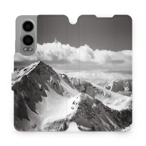 Etui z klapką do OnePlus Nord CE4 Lite 5G, Mobiwear Book, górski szczyt
