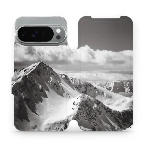 Etui z klapką do Pixel 10 Pro XL, Mobiwear Book, górski szczyt