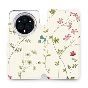 Etui z klapką do Realme 14 Pro 5G, Mobiwear Book, polne kwiaty