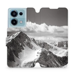 Etui z klapką do Xiaomi Redmi Note 13 Pro 4G, Mobiwear Book, górski szczyt