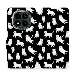 Etui z klapką do Xiaomi Redmi Note 14 Pro Plus 5G, Mobiwear Book, kotki luna