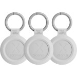 Zestaw 3 lokalizatorów Xtorm TravelTag do Android Find Hub / Apple Find My, IP64, białe