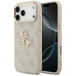 Etui Guess Hardcase 4G Big 4G Classic Logo do iPhone 17 Pro Max, różowe