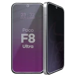 Prywatyzujące szkło hybrydowe Bizon Hybrid Shadow do Xiaomi POCO F8 Ultra, matowe