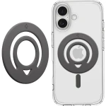 Uchwyt na palec Spigen Dual Pop MagFit Holder do MagSafe, ciemnoszary