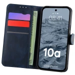 Etui z klapką Bizon Case Pocket do Google Pixel 10a, granatowe