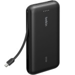 Bateria Belkin Gaming Power Bank 20K 30W 20000 mAh z kablem USB-C PD do Nintendo Switch 2, czarna