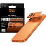 Szkło hartowane na aparat PanzerGlass Fender Camera Protector do iPhone 17 Pro, pomarańczowe