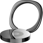 Uchwyt magnetyczny / ring z funkcją podstawki na telefon Baseus Car Mount Holder Privity Ring Bracket, czarny
