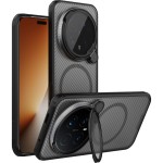 Etui Nillkin CamShield Prop Magnetic do Honor Magic8 Pro, półprzezroczyste z czarnym