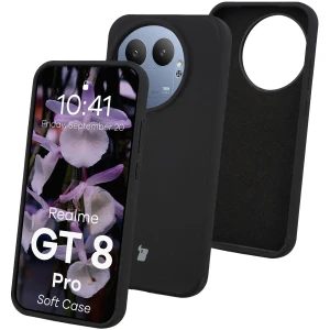 Silikonowe etui Bizon Soft Case do Realme GT 8 Pro, czarne