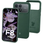 Silikonowe etui Bizon Soft Case do Xiaomi POCO F8 Pro, ciemnozielone