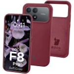 Silikonowe etui Bizon Soft Case do Xiaomi POCO F8 Pro, ciemnofioletowe