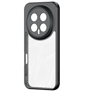 Etui Dux Ducis AIMO do Honor Magic8 Pro, przezroczyste z czarną ramką