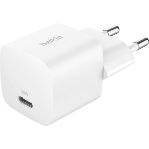 Ładowarka sieciowa USB-C PD 3.1, 25W, Belkin Boost, biała
