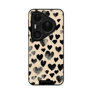 Etui ochronne do Huawei Pura 80 Pro / Huawei Pura 80 Pro Plus, Mobiwear Glossy Case, beżowa miłość