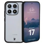 Etui Bizon Case Angelo do Xiaomi 17, przydymione z czarną ramką
