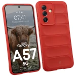 Pancerne etui Bizon Case Tur do Galaxy A57 5G, czerwone