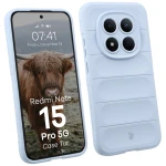 Pancerne etui Bizon Case Tur do Xiaomi Redmi Note 15 Pro 5G, jasnoniebieskie
