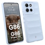 Pancerne etui Bizon Case Tur do Motorola Moto G86 5G / G86 Power 5G, jasnoniebieskie