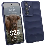 Pancerne etui Bizon Case Tur do Galaxy S26 Plus, granatowe