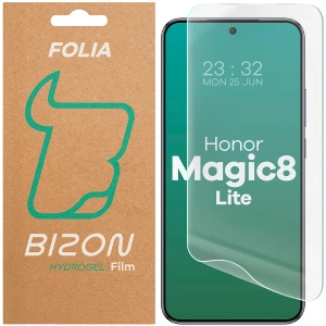 Folia hydrożelowa na ekran Bizon Film Hydrogel Front do Honor Magic8 Lite, 1 sztuka