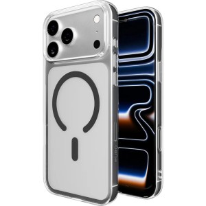 Etui Puro Lite Mag Pro do iPhone 17 Pro, przezroczysto-szare